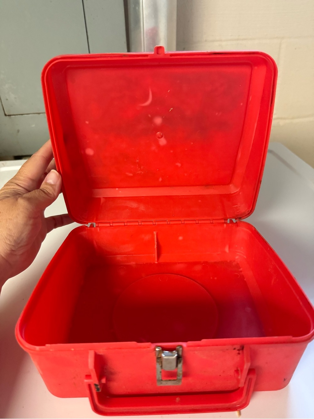 Vintage Nintendo Super Mario Bros. Red Kids Lunchbox with Matching Thermos - Picture 5 of 11